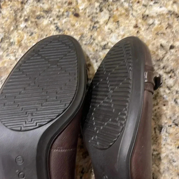 - Ecco brown heels size 41 (9.5) - Picture 7 of 8